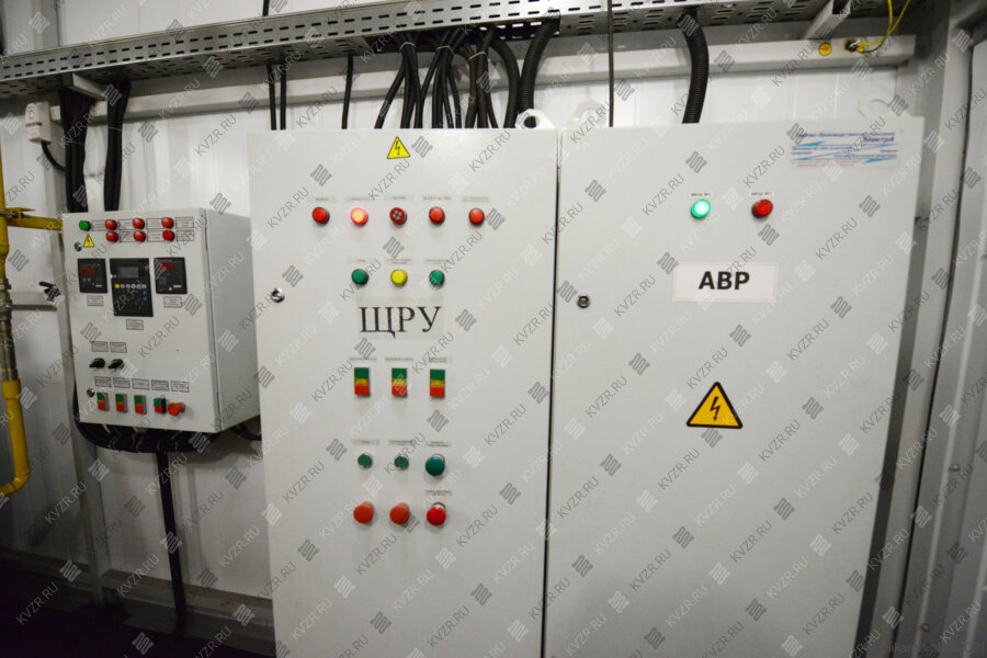 Щитовая модульной котельной